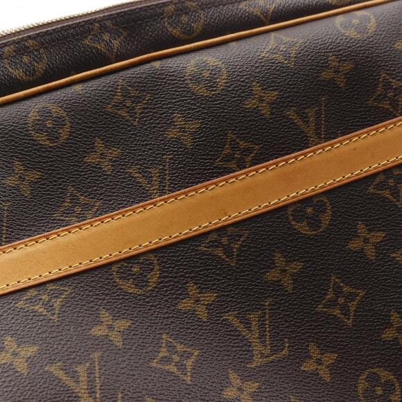 LOUIS VUITTON Brown Monogram Leather Shoulder Bag - Picture 7 of 11